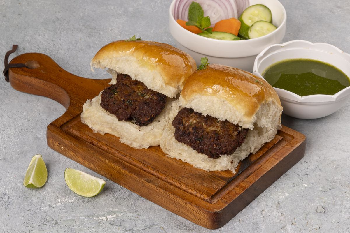 Double Kabab Pav — Suleman Usman Mithaiwala